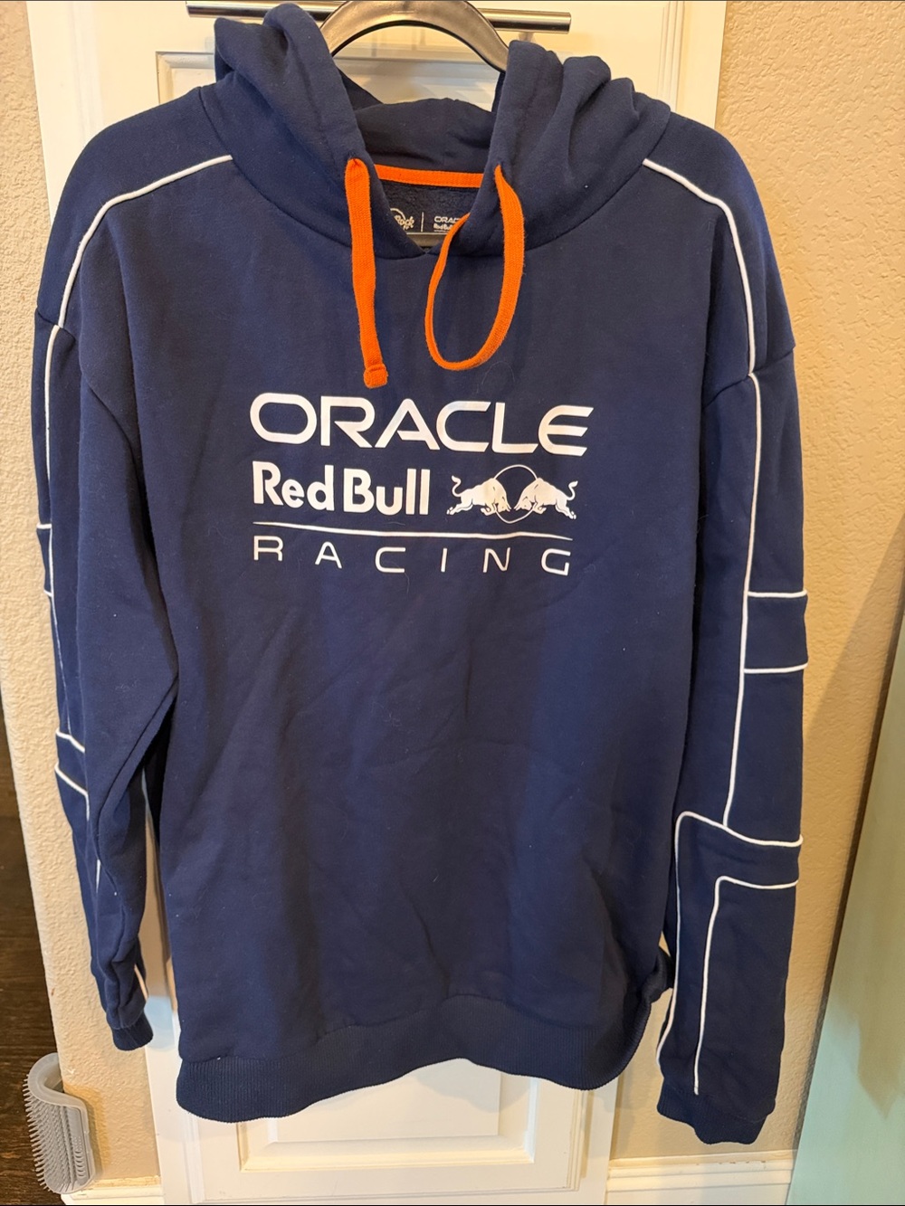 Oracle Red Bull Racing - Hard Rock Men's Navy Pullover Hoodie